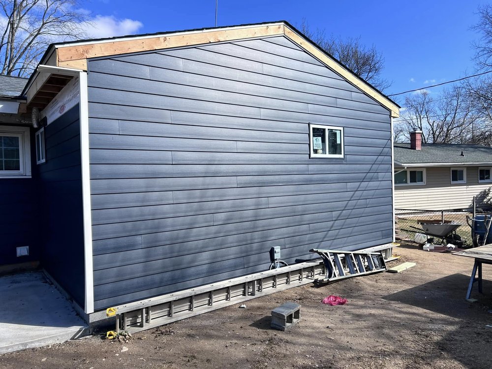 house siding installation